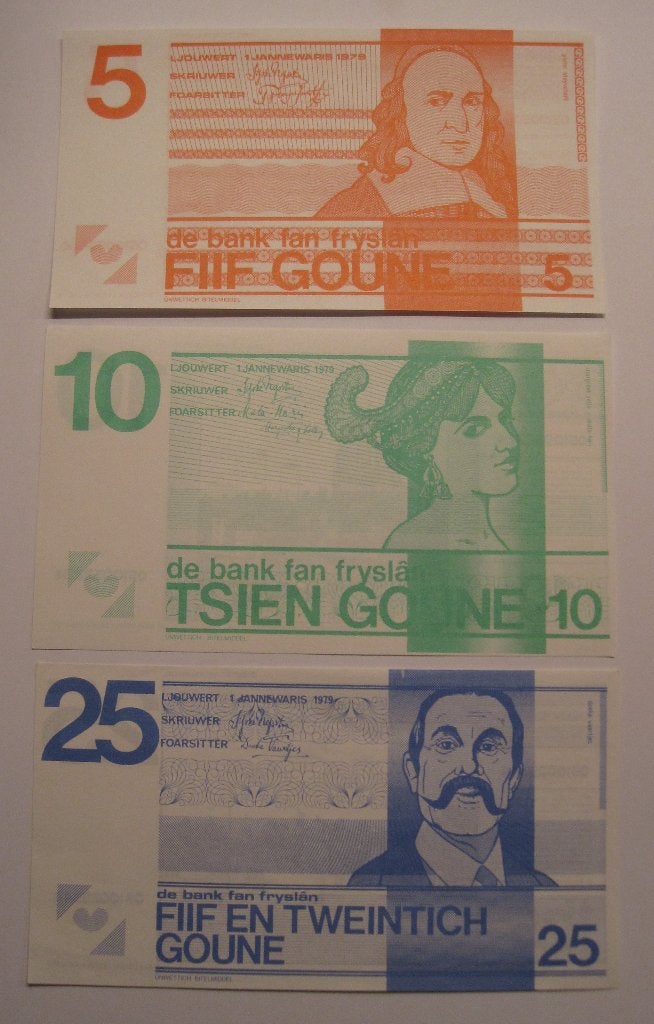 SET BILJETTEN FRIESLAND, Verzenden, Euro's