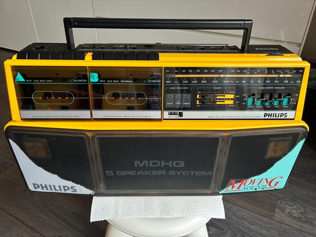 Te koop Philips MovingSound D 8304, Audio, Tv en Foto, Radio's, Ophalen, Gebruikt, Radio