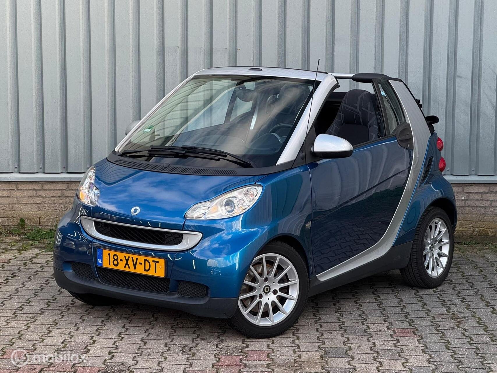 Smart fortwo cabrio 1.0 Passion | AUT | Airco | CarPlay, Auto's, Automaat, Origineel Nederlands, Bedrijf, Grijs