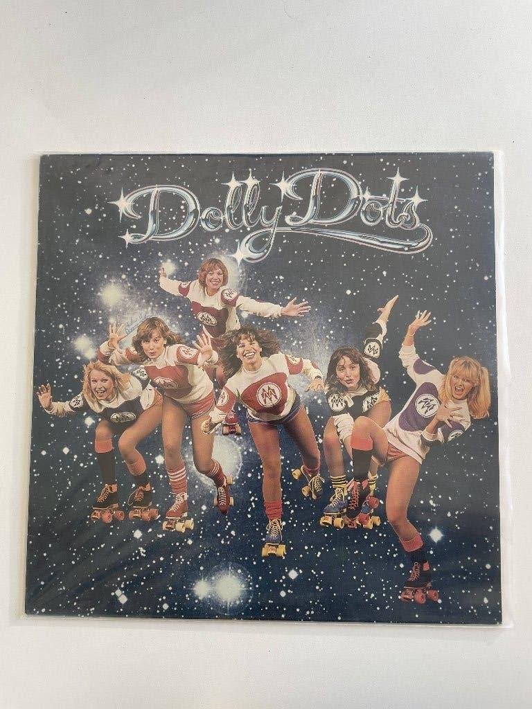 Dolly Dots LP vinyl rolschaatsen Angela Groothuizen, Cd's en Dvd's, Ophalen of Verzenden, Gebruikt, 12 inch