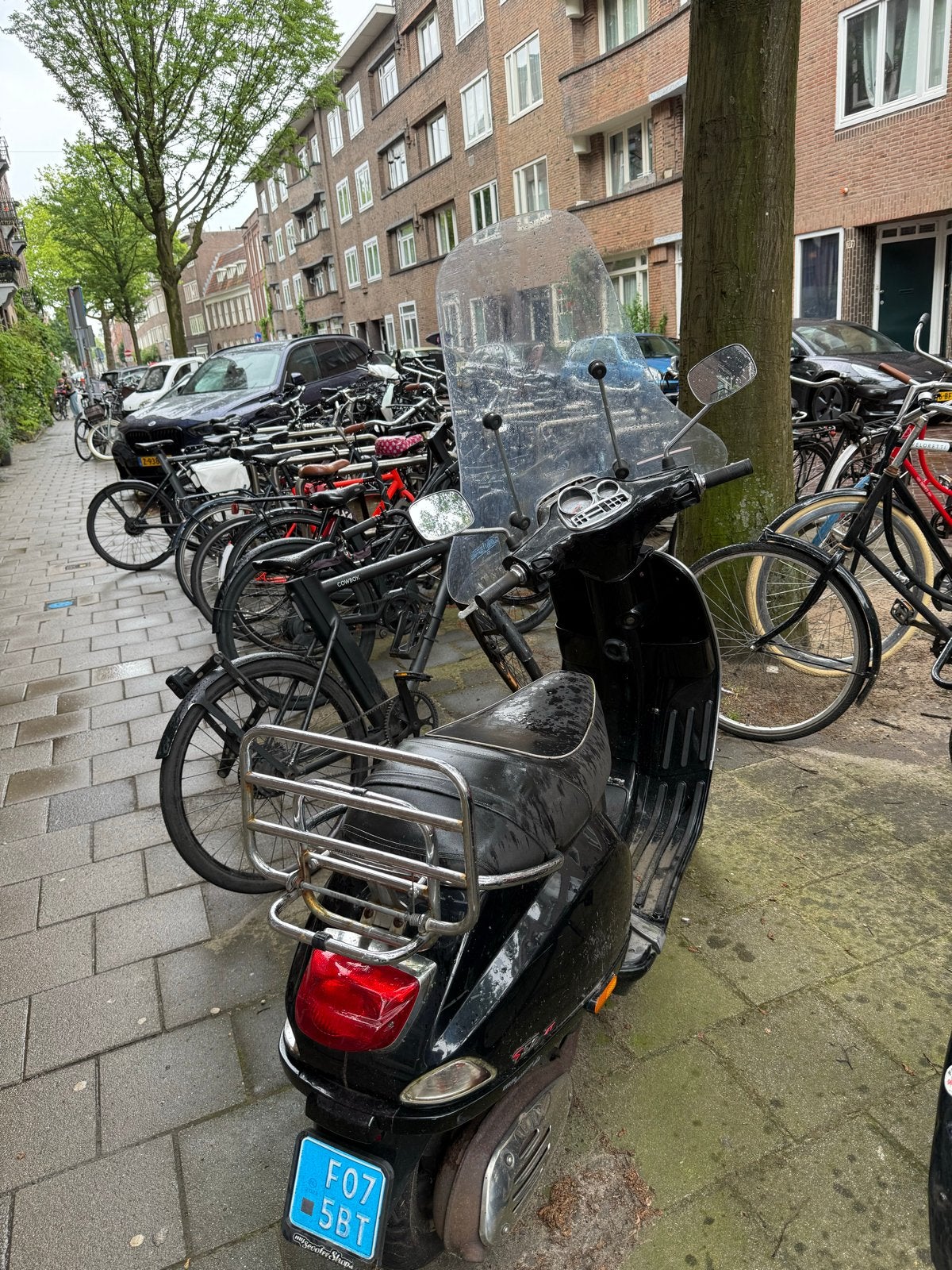 Vespa S 50cc Scooter - Zwart, Gebruikt, Fietsen en Brommers, Scooters | Vespa, Ophalen, Gebruikt, Vespa S, Benzine