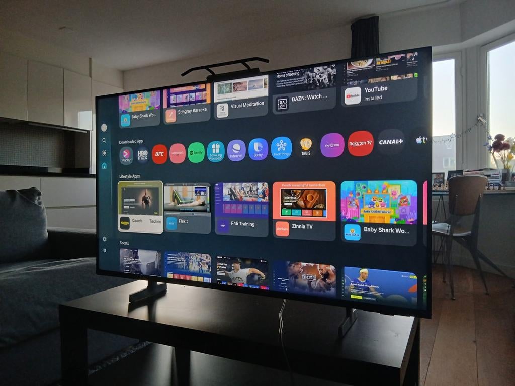 Samsung UE43 televisie, Ophalen, 50 Hz, Zo goed als nieuw, Samsung