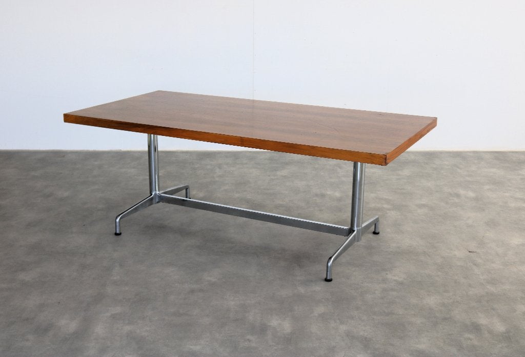 vintage eettafel | vergadertafel | bureau | jaren 60, Gebruikt, ., Overige materialen, .