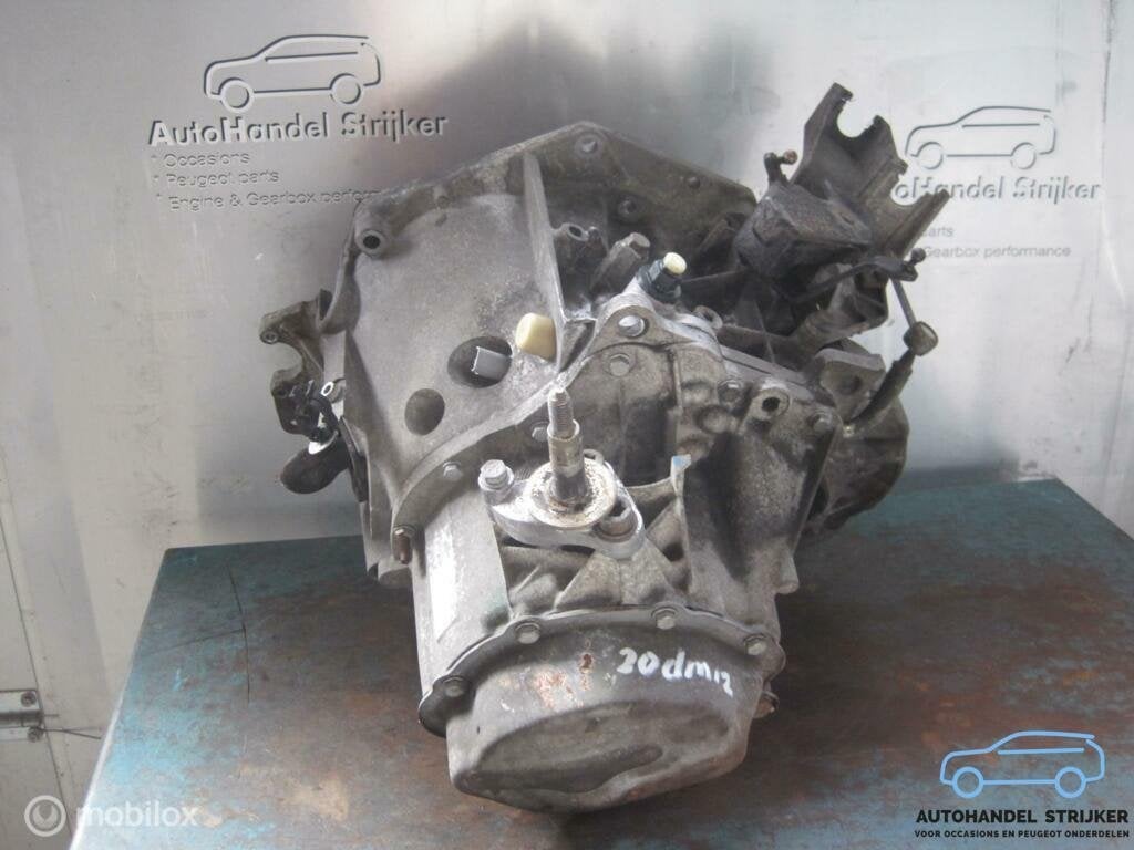 5-versnellingsbak 20dm12 Peugeot 307 1.6 16V  ('01-'07), Gebruikt, Ophalen of Verzenden, Peugeot, Peugeot