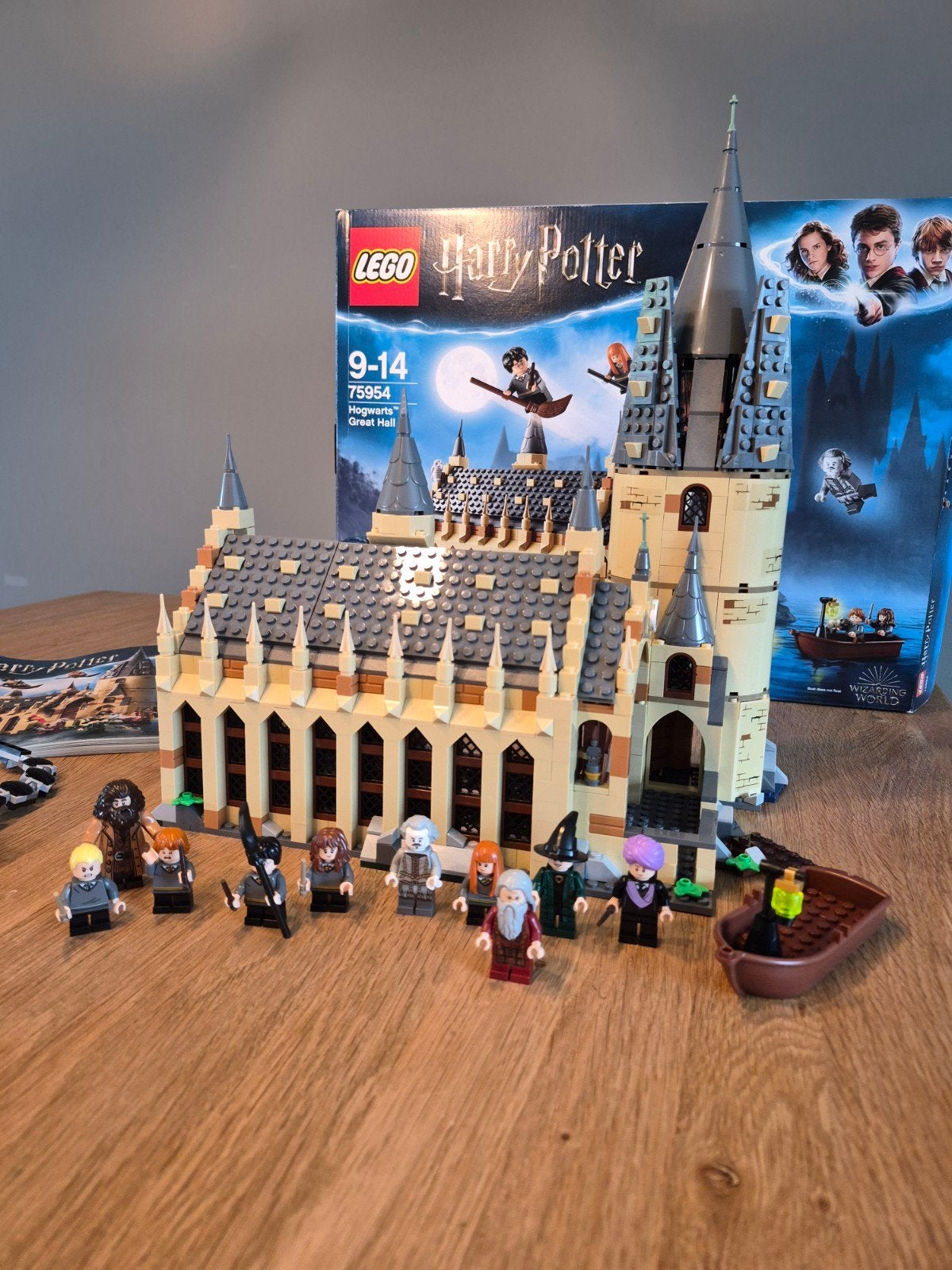 LEGO Harry Potter Zweinstein Grote Zaal 75954, Ophalen, Zo goed als nieuw, Overige merken