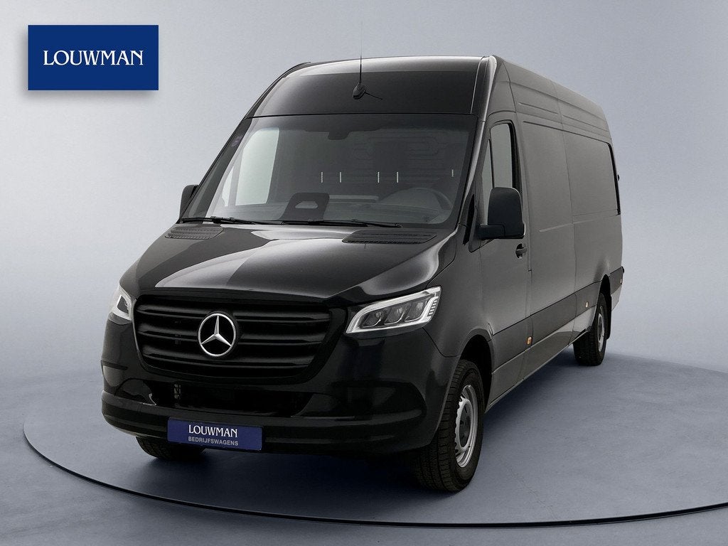 Mercedes-Benz Sprinter 317 1.9 CDI Pro L3H2 Led Facelift 350, Automaat, Gebruikt, 4 cilinders, Zwart