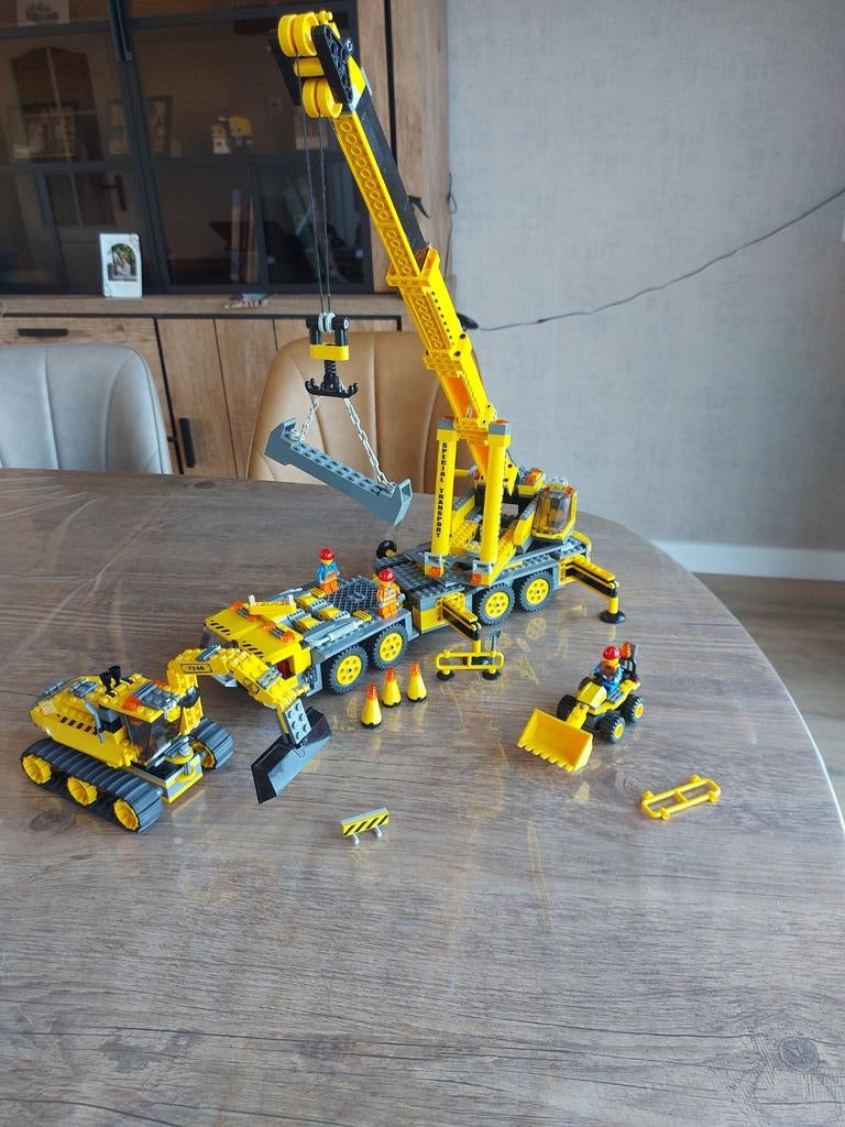 Lego City Bouwplaats Sets 7246, 7248, 7249 - Compleet, Ophalen of Verzenden, Zo goed als nieuw, Lego
