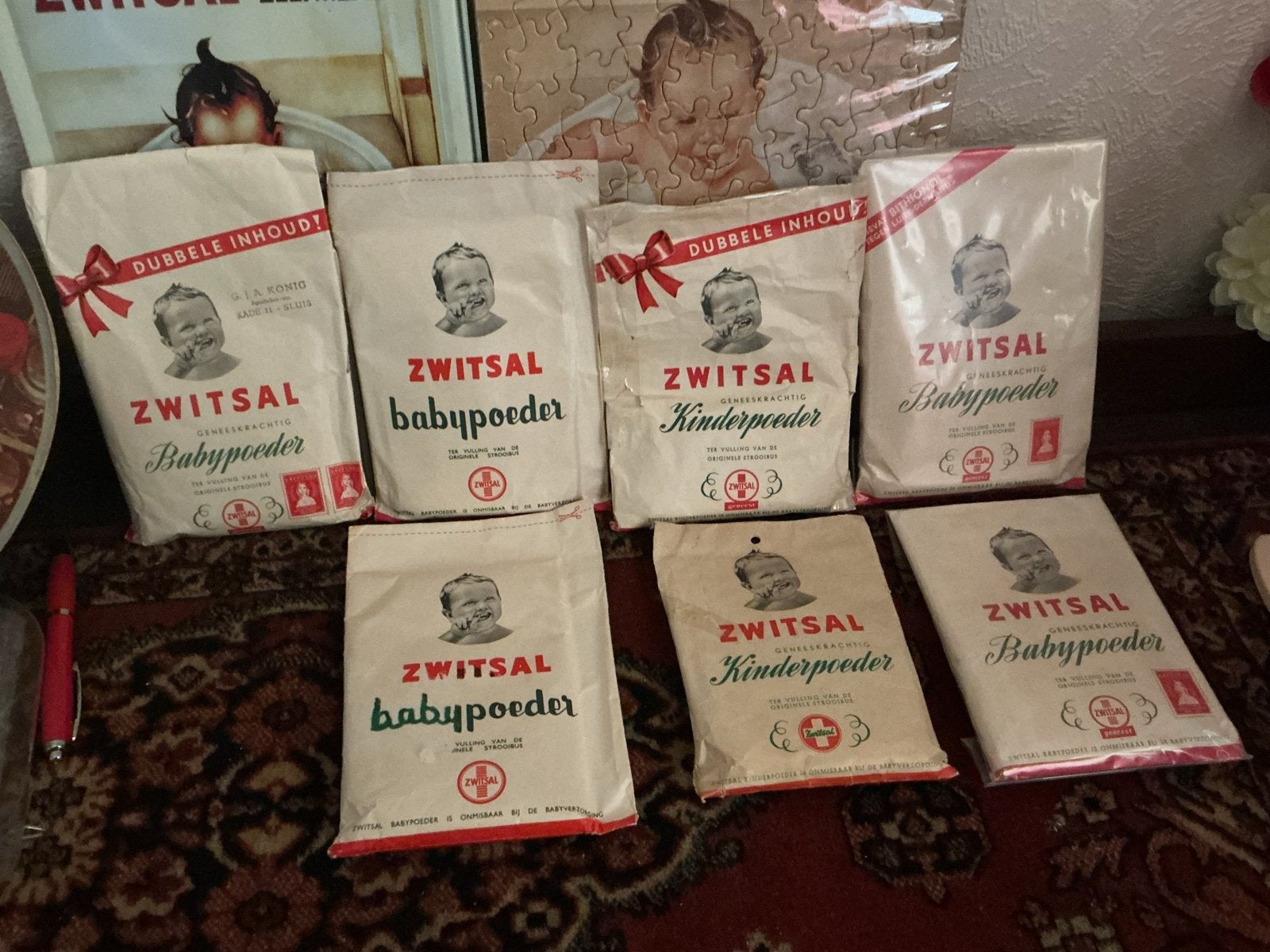 Vintage Zwitsal Baby- en Kinderpoeder Verpakkingen, Verzamelen, Ophalen of Verzenden, Gebruikt, Verpakking