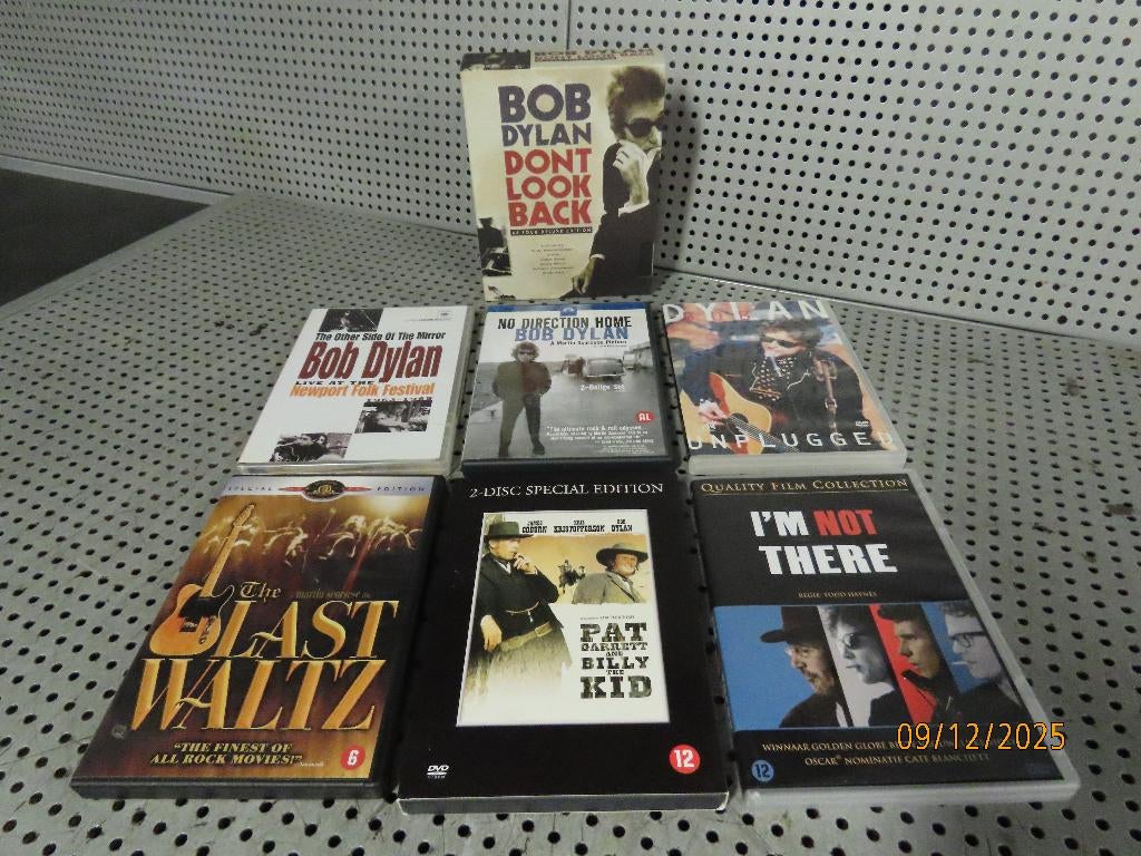 Verzameling Bob Dylan DVD's o.a. Deluxe Edition met boek, Verzamelen, Gebruikt, Ophalen of Verzenden