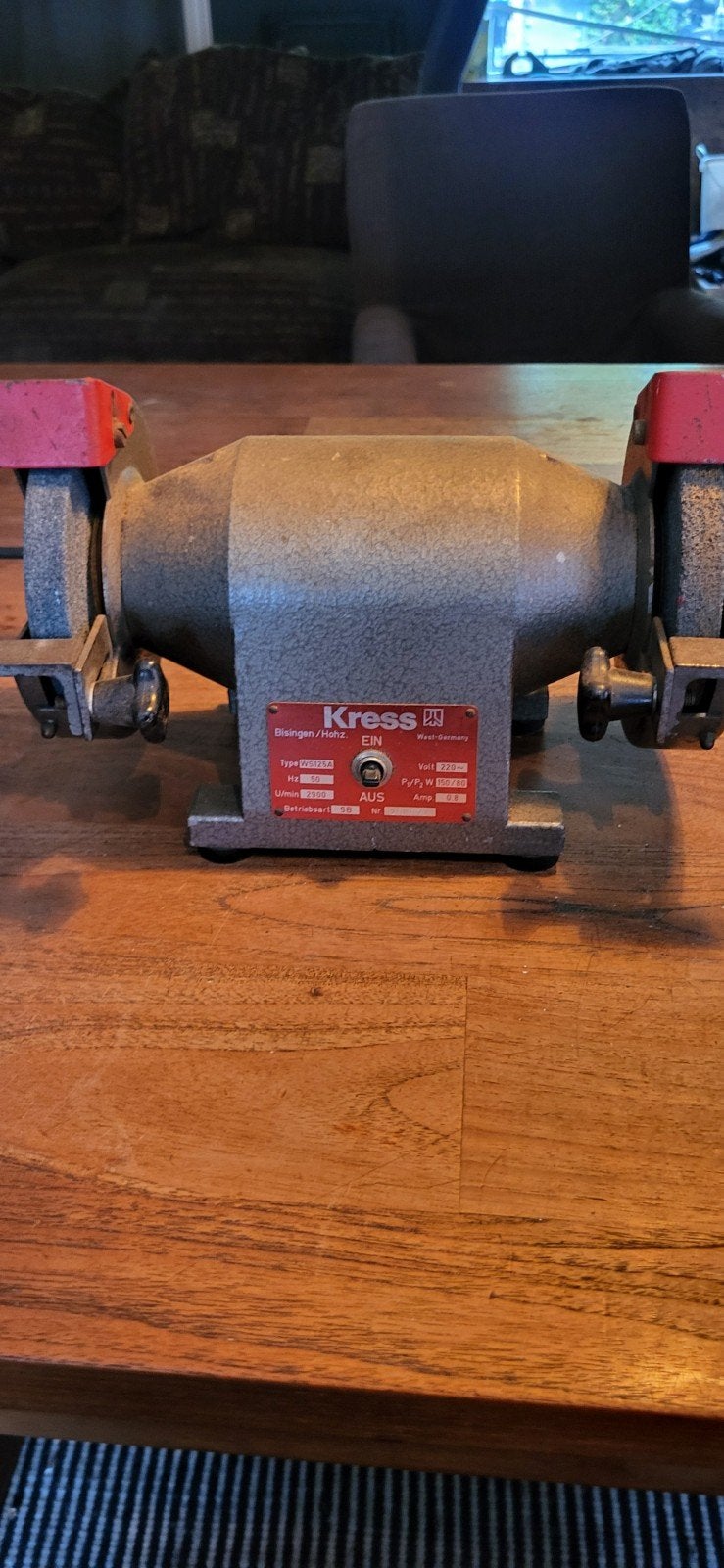 slijpmachine kress, Ophalen, Gebruikt, Minder dan 700 watt, Werkbankslijpmachine