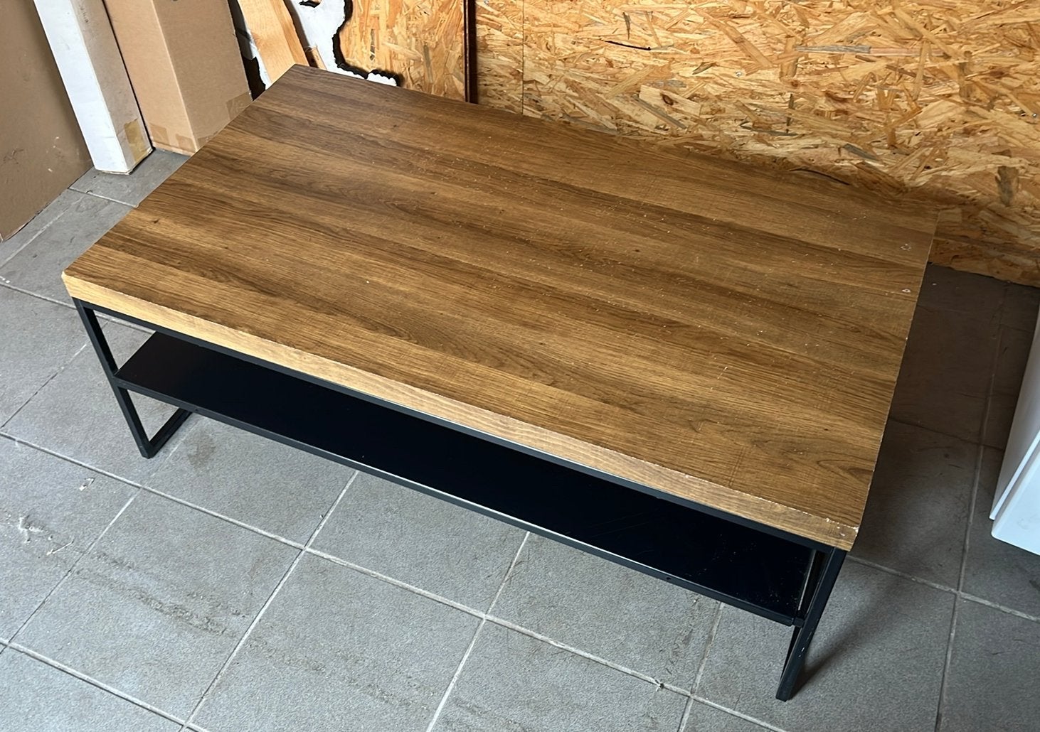 Salontafel 60x106x40, Ophalen, Overige materialen, Gebruikt, 100 tot 150 cm