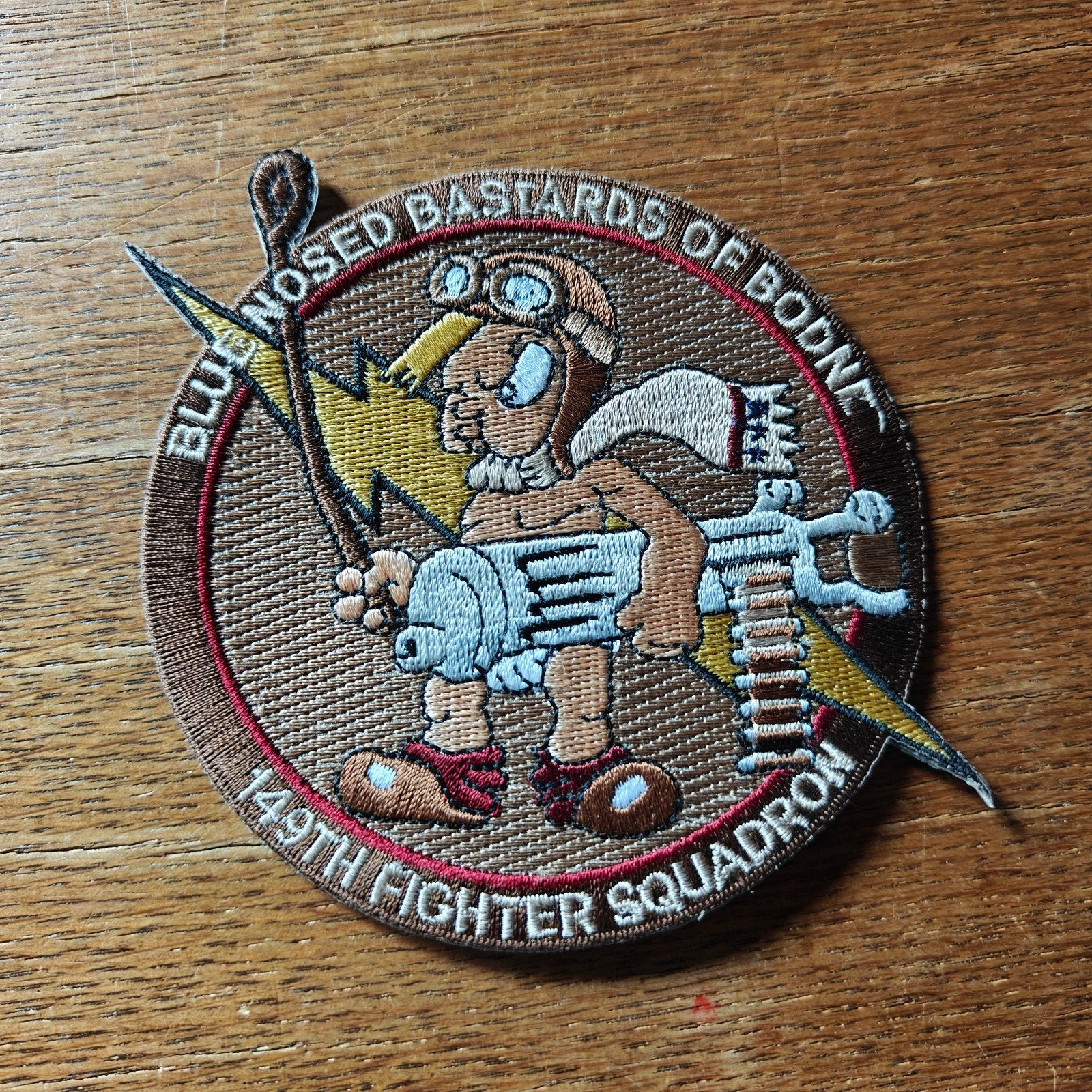 Repro USAAF 149th Fighter Squadron Patch, Verzamelen, Militaria | Tweede Wereldoorlog, Ophalen of Verzenden, Luchtmacht, Amerika