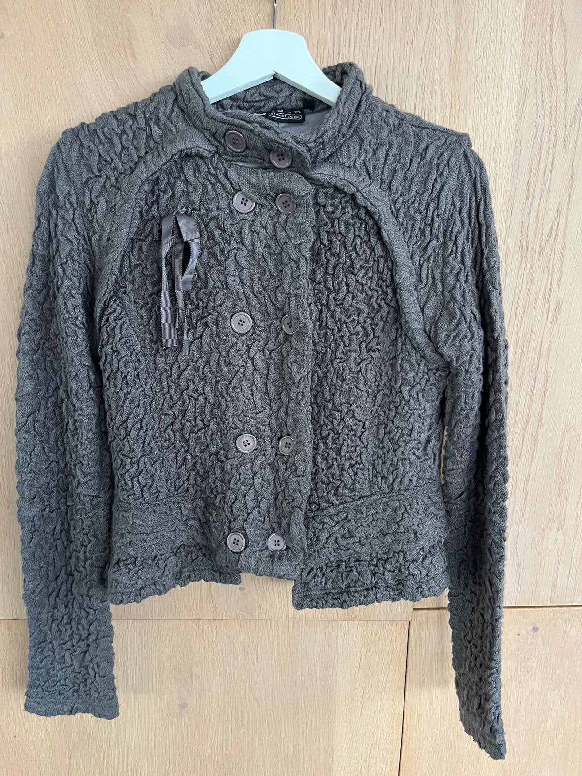 Grijs jasje/vestje, Ophalen of Verzenden, Gedragen, Maat 38/40 (M), Grijs