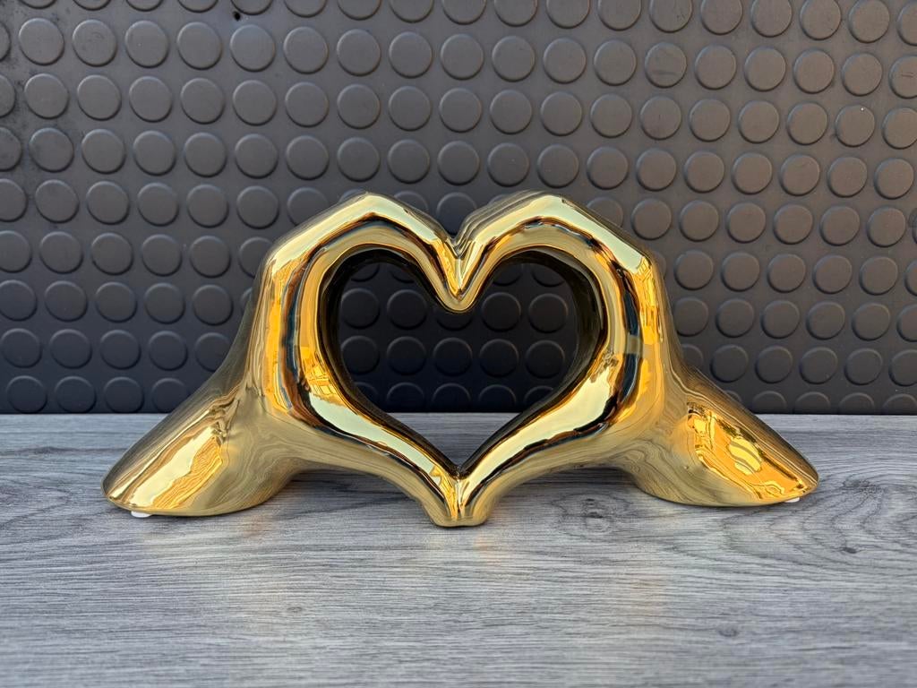 handen love 14hoog 35breed/Nieuw!, Verzamelen, Beelden en Beeldjes, Ophalen of Verzenden, Nieuw
