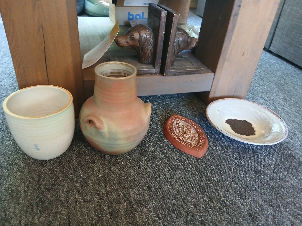 Zaalberg,dokvaas en steenuil keramiek 15euro, Ophalen of Verzenden