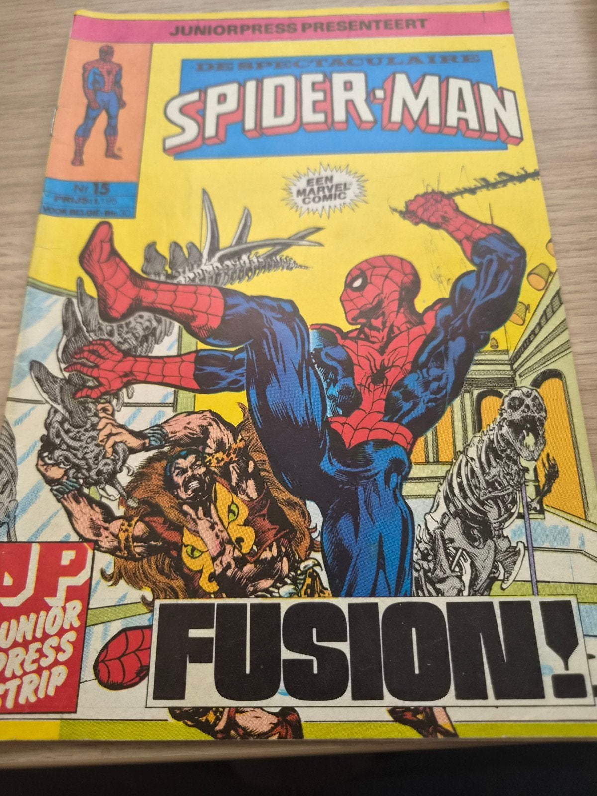 De Spectaculaire Spider-Man Juniorpress Strip Nr. 15, Boeken, Ophalen of Verzenden