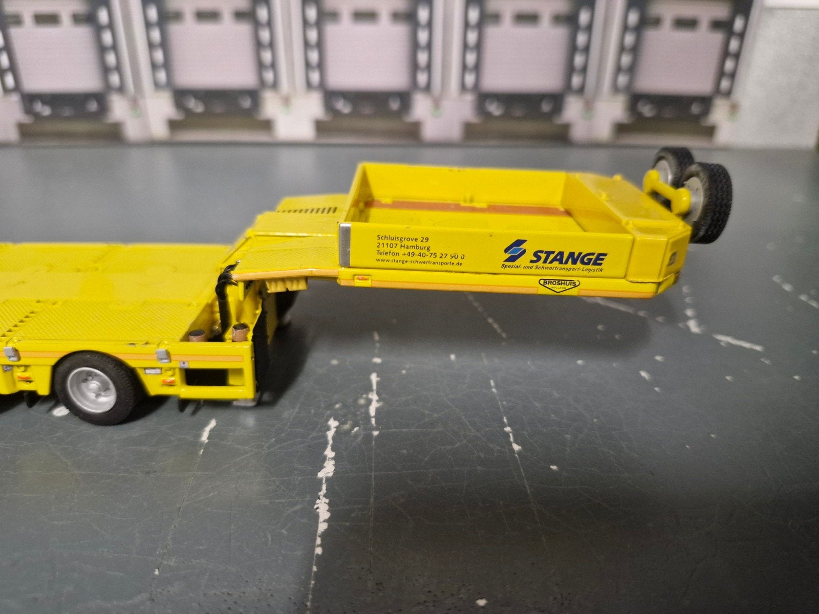 zwaartansport dieplader broshuis 7x3 bed, Hobby en Vrije tijd, Ophalen of Verzenden, Zo goed als nieuw, Bus of Vrachtwagen, Wsi