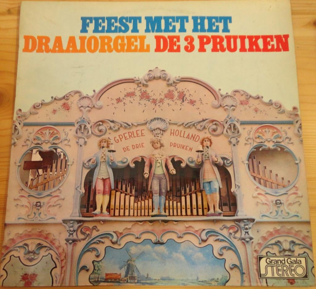 Draaiorgel de 3 Pruiken (LP), Ophalen of Verzenden, Gebruikt, 12 inch, Levenslied of Smartlap