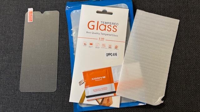 Oppo A16 tempered glass beschermglas nieuw, Ophalen of Verzenden, Nieuw, Overige typen