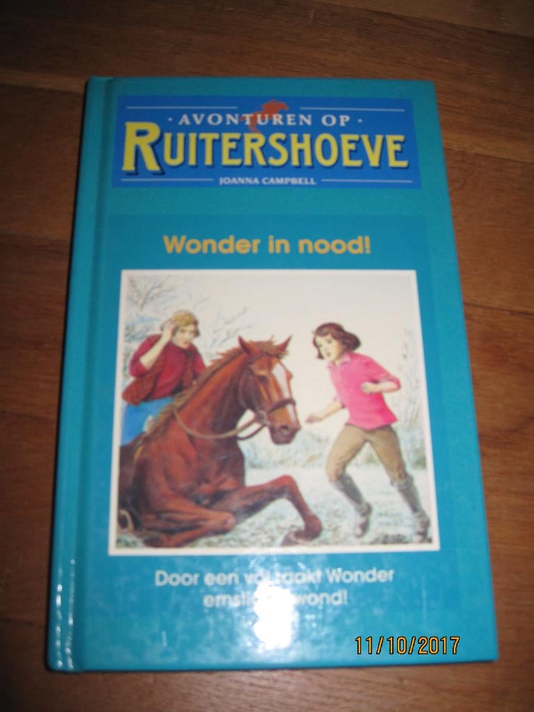 Joanna Campbell Avonturen op Ruitershoeve - Wonder in Nood, Boeken, Ophalen of Verzenden, Gelezen, Joanna Campbell, Fictie