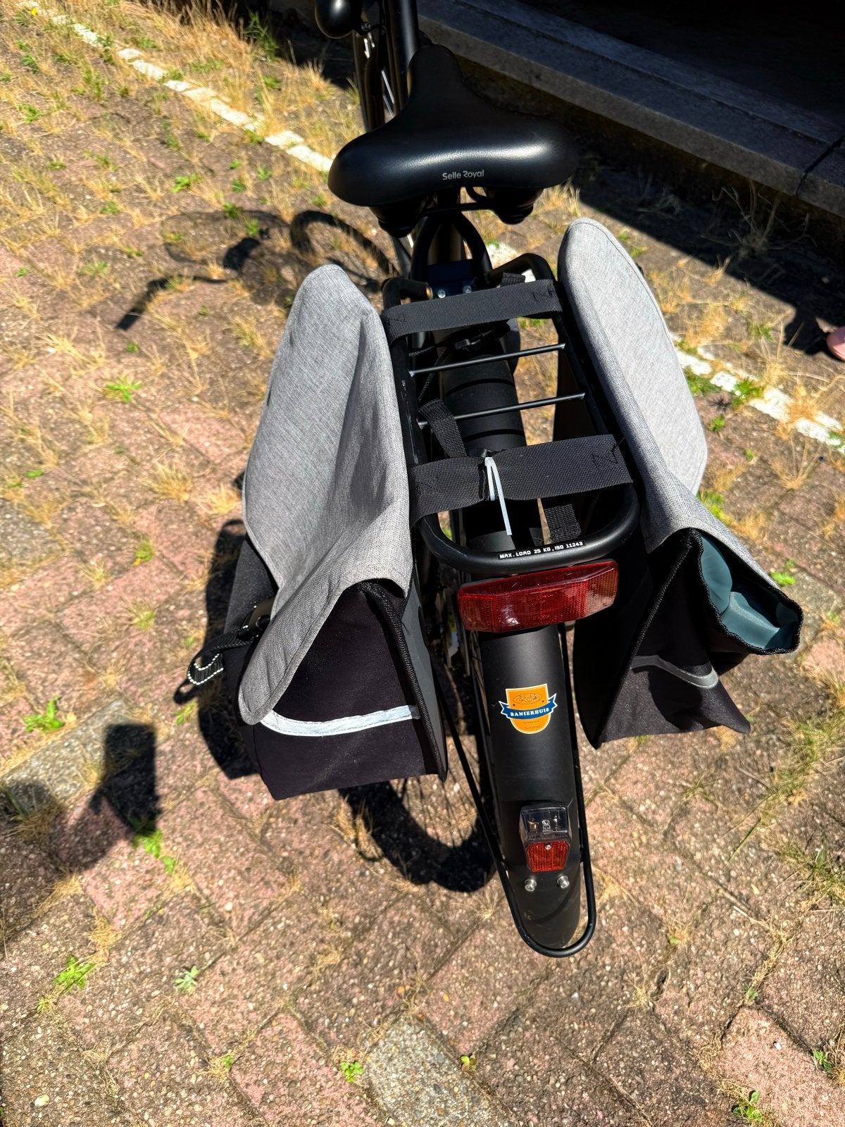 Cortina fiets met 3 versnellingen en fietstassen, Overige merken, Terugtraprem, Versnellingen, Ophalen of Verzenden