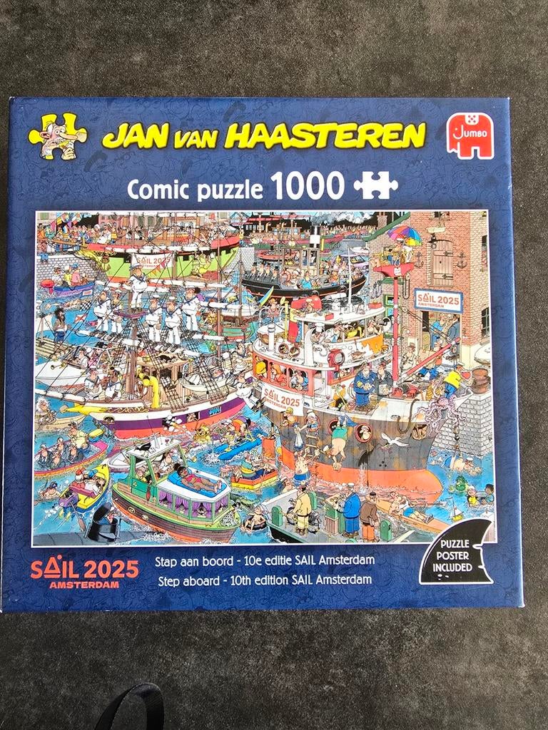 Jan van Haasteren puzzels, Hobby en Vrije tijd, Denksport en Puzzels, Ophalen, 500 t/m 1500 stukjes, Zo goed als nieuw