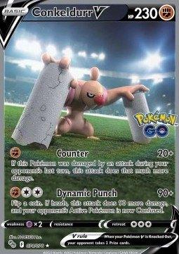 Conkeldurr V #074 - PGO -Pokémon GO, Verzenden, Zo goed als nieuw