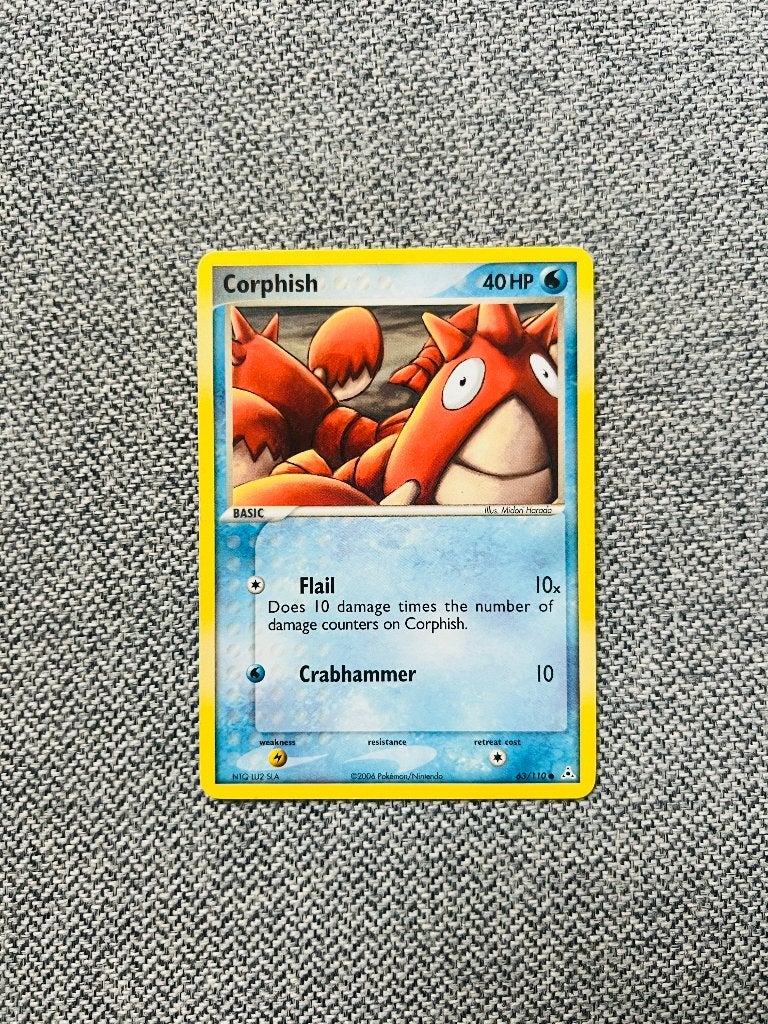 Corphish 63/110 Ex Holon Phantoms Pokemon, Verzenden, Zo goed als nieuw, Losse kaart, Foil
