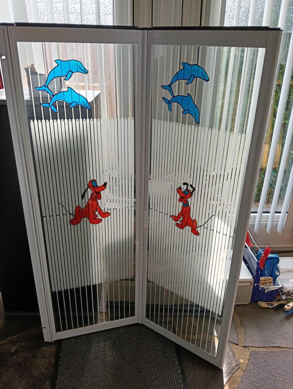 badewand, Ophalen, Gebruikt