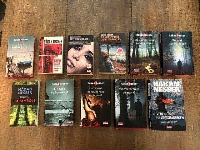 spannende thrillers van Hakan Nesser, Boeken, Ophalen of Verzenden, Gelezen, Scandinavië