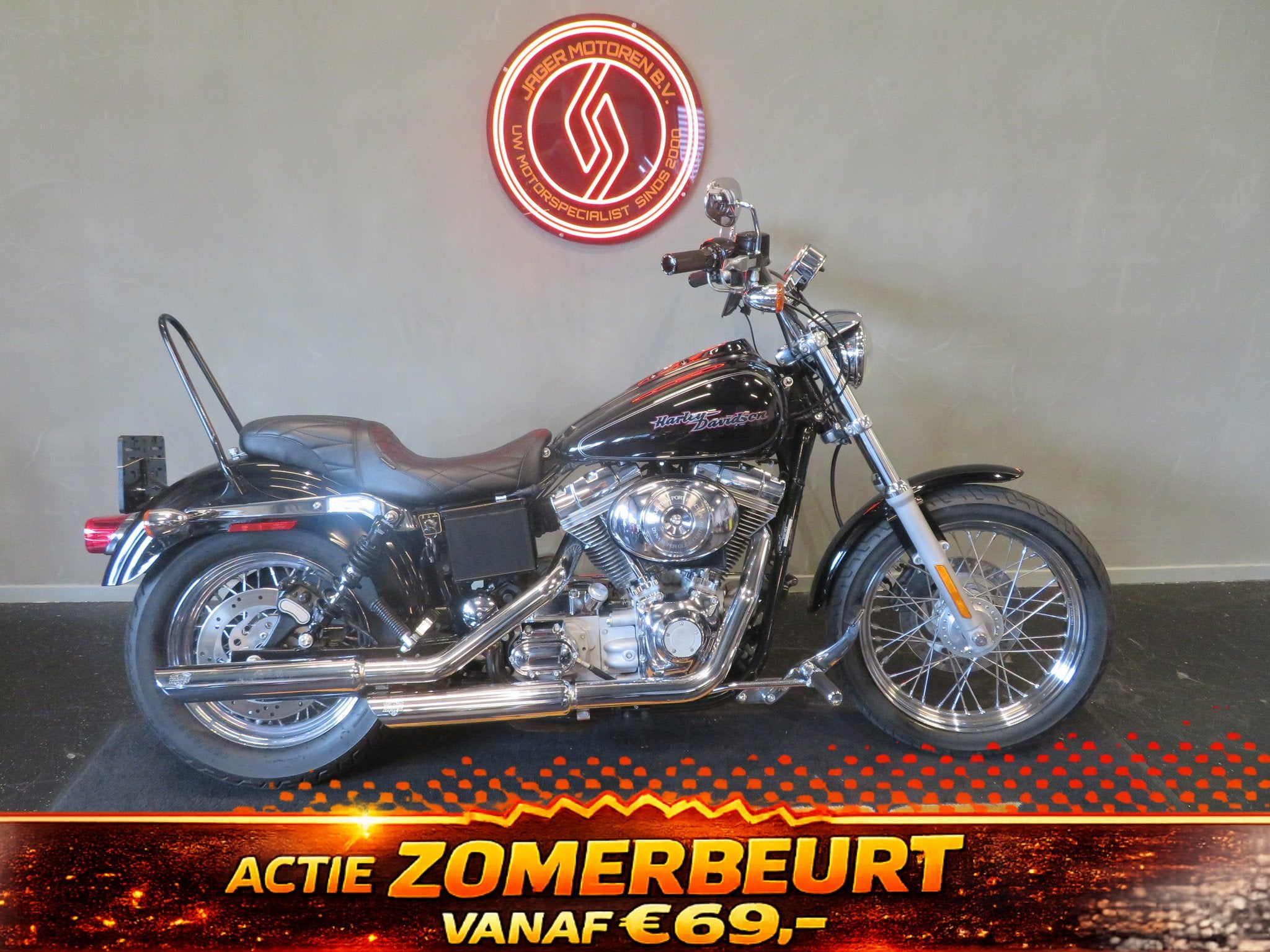 Harley-Davidson FXDCI DYNA SUPER GLIDE CUSTOM TOP!, Bedrijf, Chopper