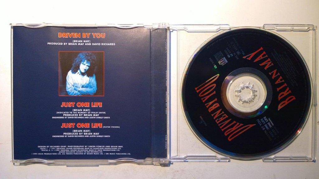 Brian May - Driven By You, Maxi-single, Ophalen of Verzenden, Zo goed als nieuw, 1 single
