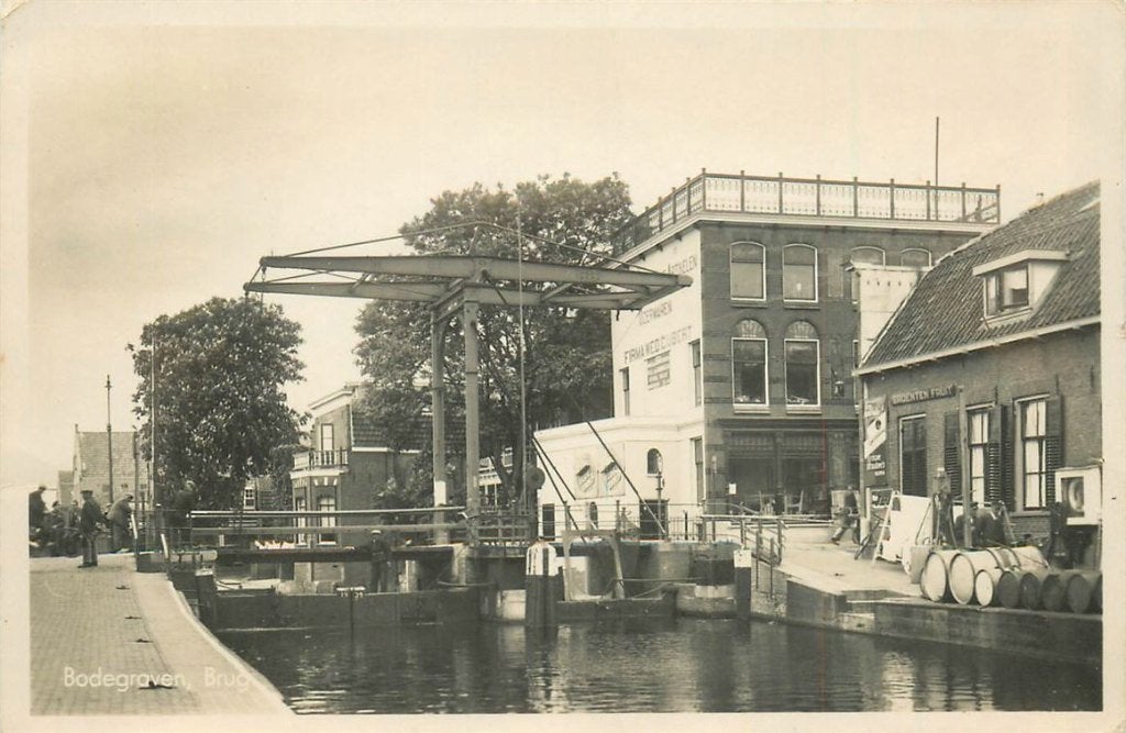 701-259-053 Bodegraven Brug, Verzamelen, Ansichtkaarten | Nederland, Verzenden, Voor 1920, Zuid-Holland