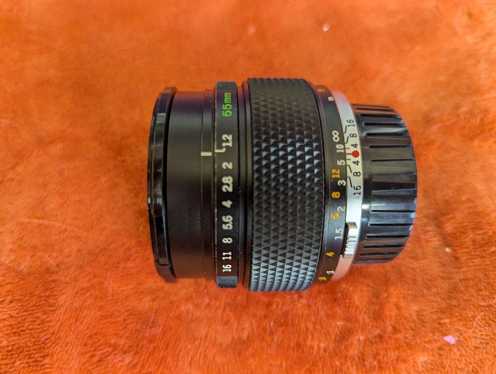 Olympus Zuiko 55mm f/1.2, Audio, Tv en Foto, Fotografie | Lenzen en Objectieven, Gebruikt, Standaardlens, Olympus, Overige vattingen