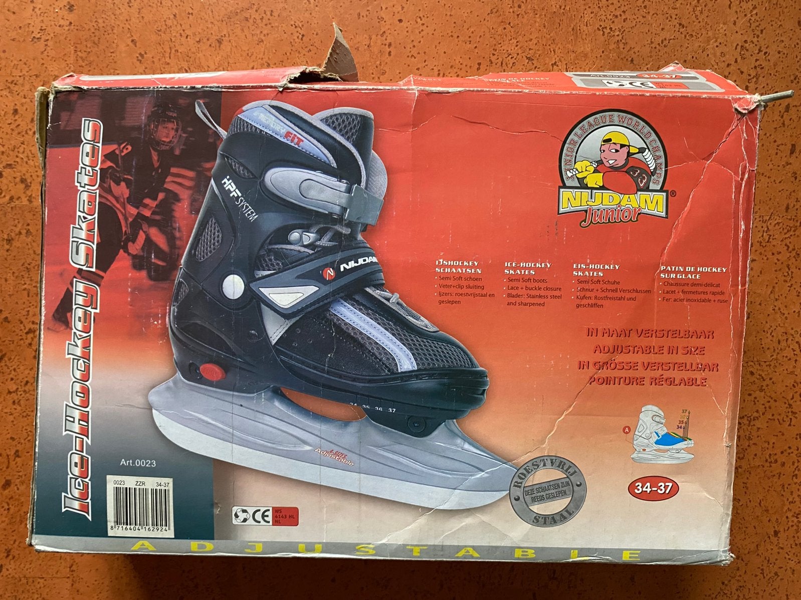 Kinder schaats verstelbaar, Sport en Fitness, Schaatsen, Ophalen of Verzenden, Zo goed als nieuw, Overige typen