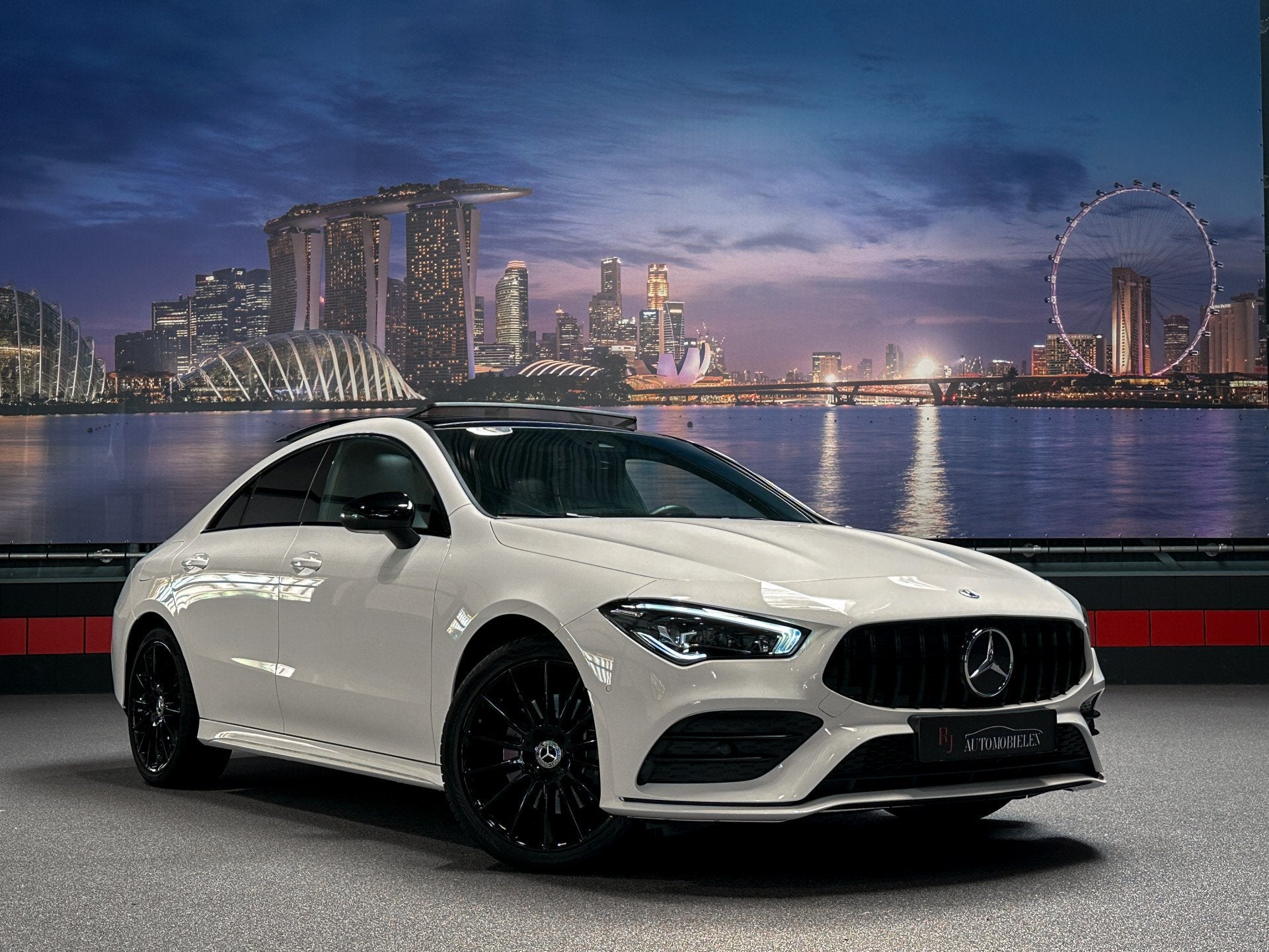 Mercedes-Benz CLA-Klasse CLA 250 e AMG Memory|CameraPanorama, Gebruikt, 4 cilinders, Wit, Origineel Nederlands