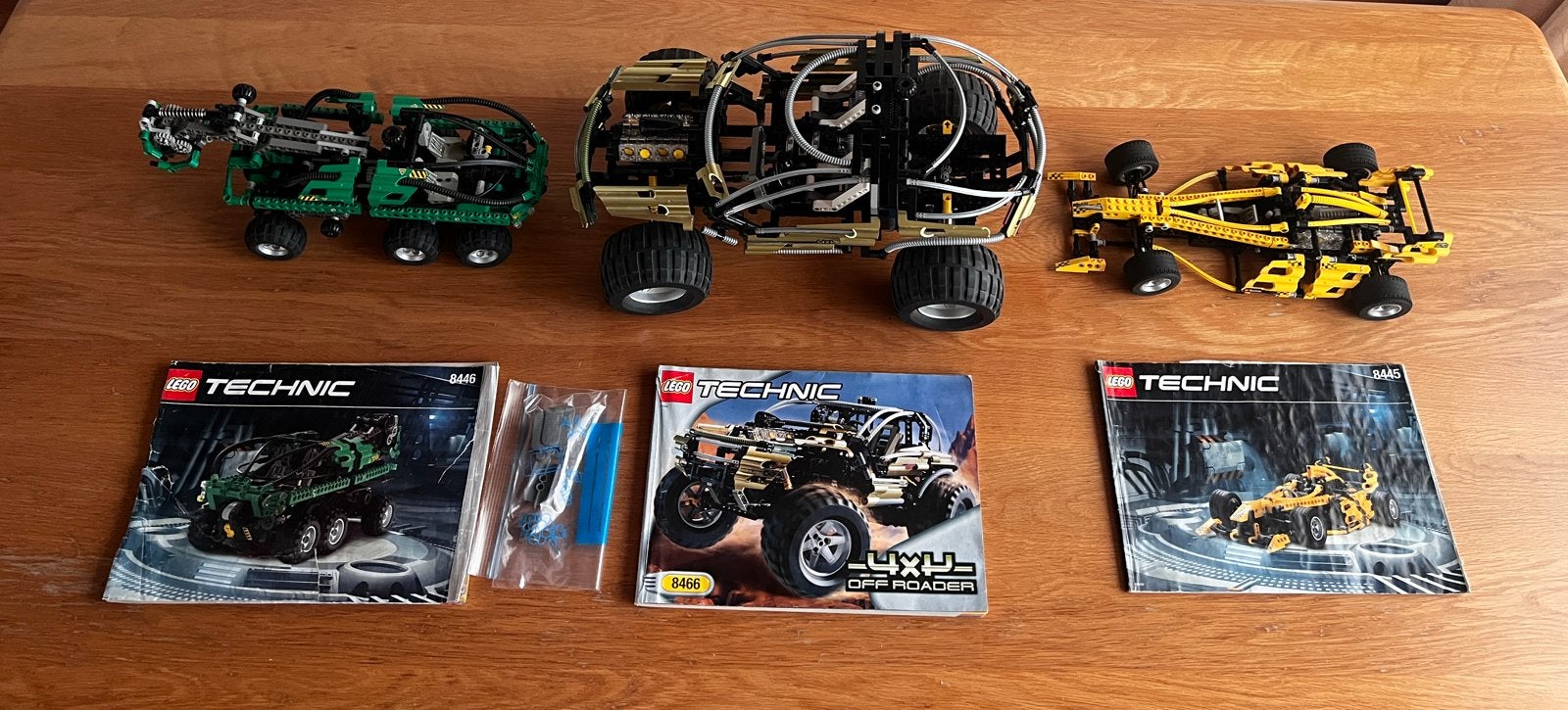 Lego Technic 8446, 8445, 8466 met instructies, Kinderen en Baby's, Speelgoed | Duplo en Lego, Gebruikt, Lego, Ophalen of Verzenden