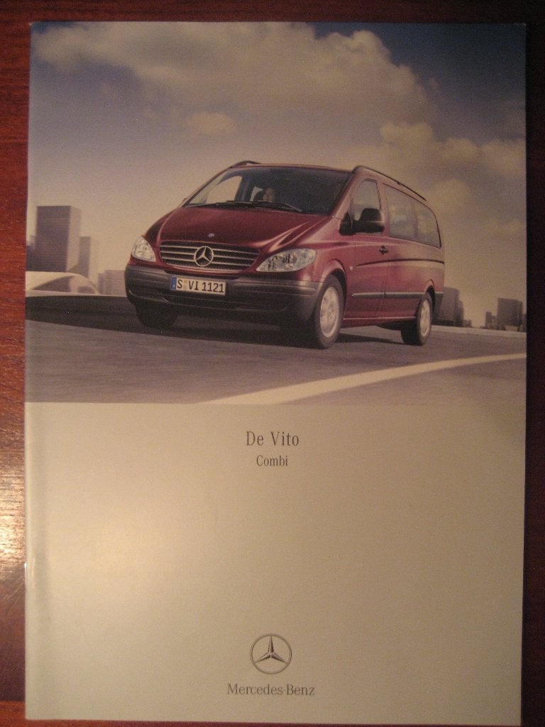 Mercedes-Benz Vito Combi (sept. 2007), Ophalen of Verzenden, Nieuw, Mercedes