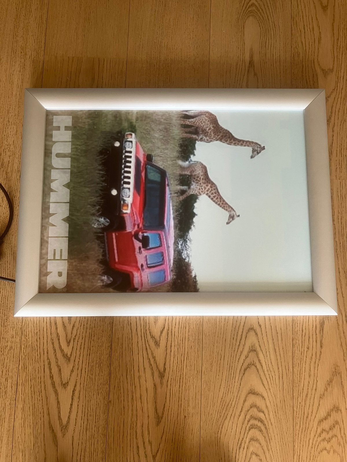 Schilderij wand display met verlichting, Ophalen, 50 – 75, Zo goed als nieuw, Schilderij