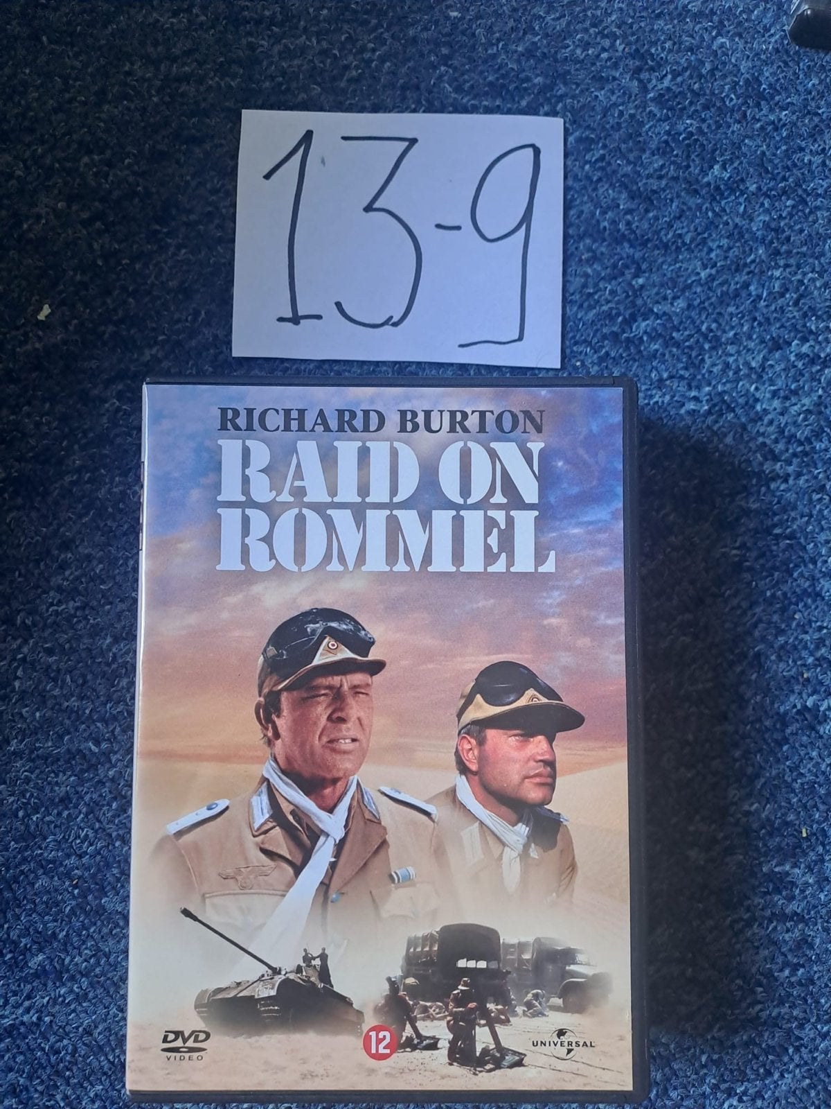 Raid on Rommel DVD - Richard Burton (Actie/Oorlog), Engels, Nederlands, Ophalen of Verzenden, Zo goed als nieuw