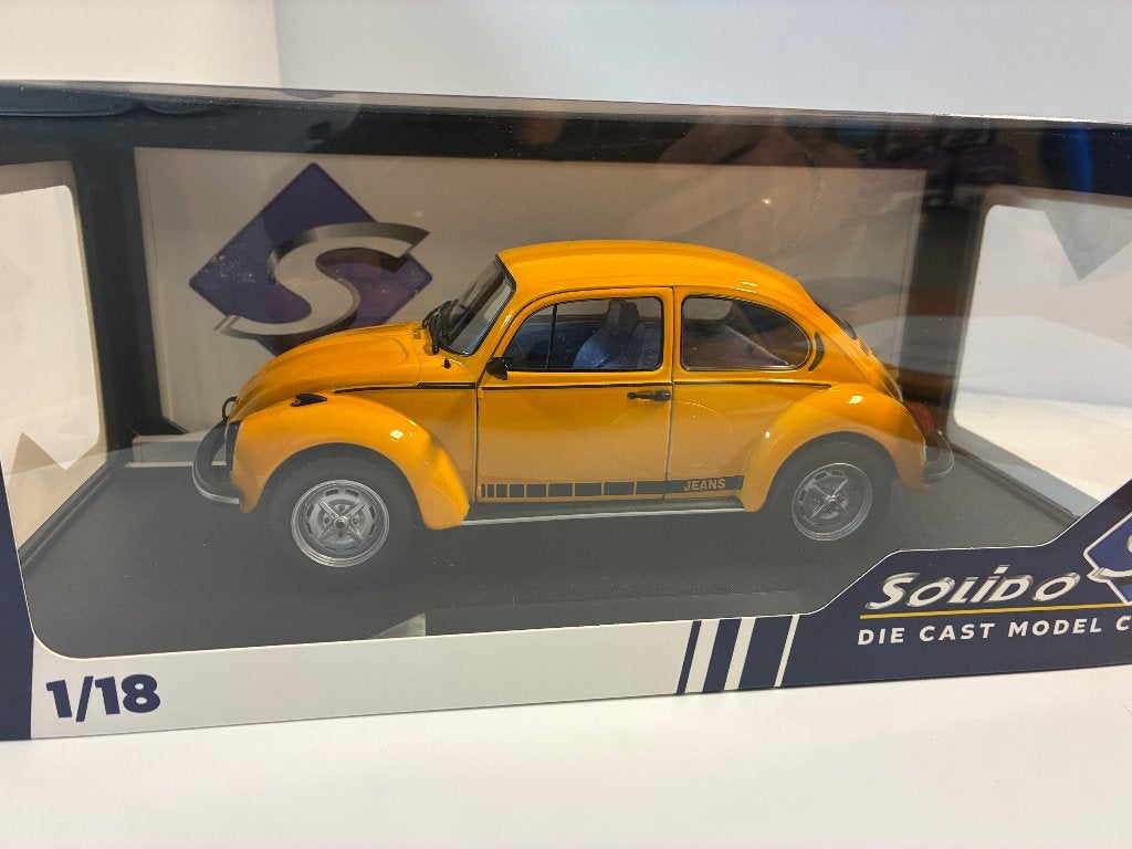 27228: Volkswagen Beetle 1303 Jeans - 1974 - Solido 1:18, Solido, Auto, Solido, Nieuw