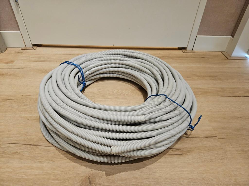 Snelflex flexibele buis VD draad 3x2.5mm2 - 16mm (ca. 50m), Ophalen, Nieuw, Kabel of Snoer