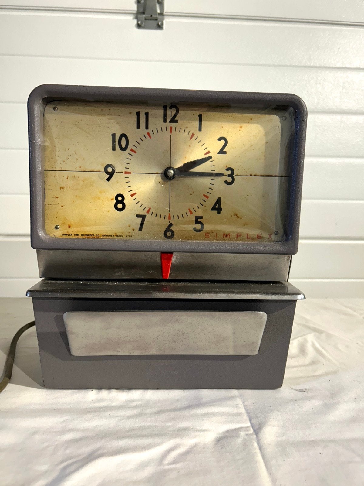 Vintage prikklok, Ophalen