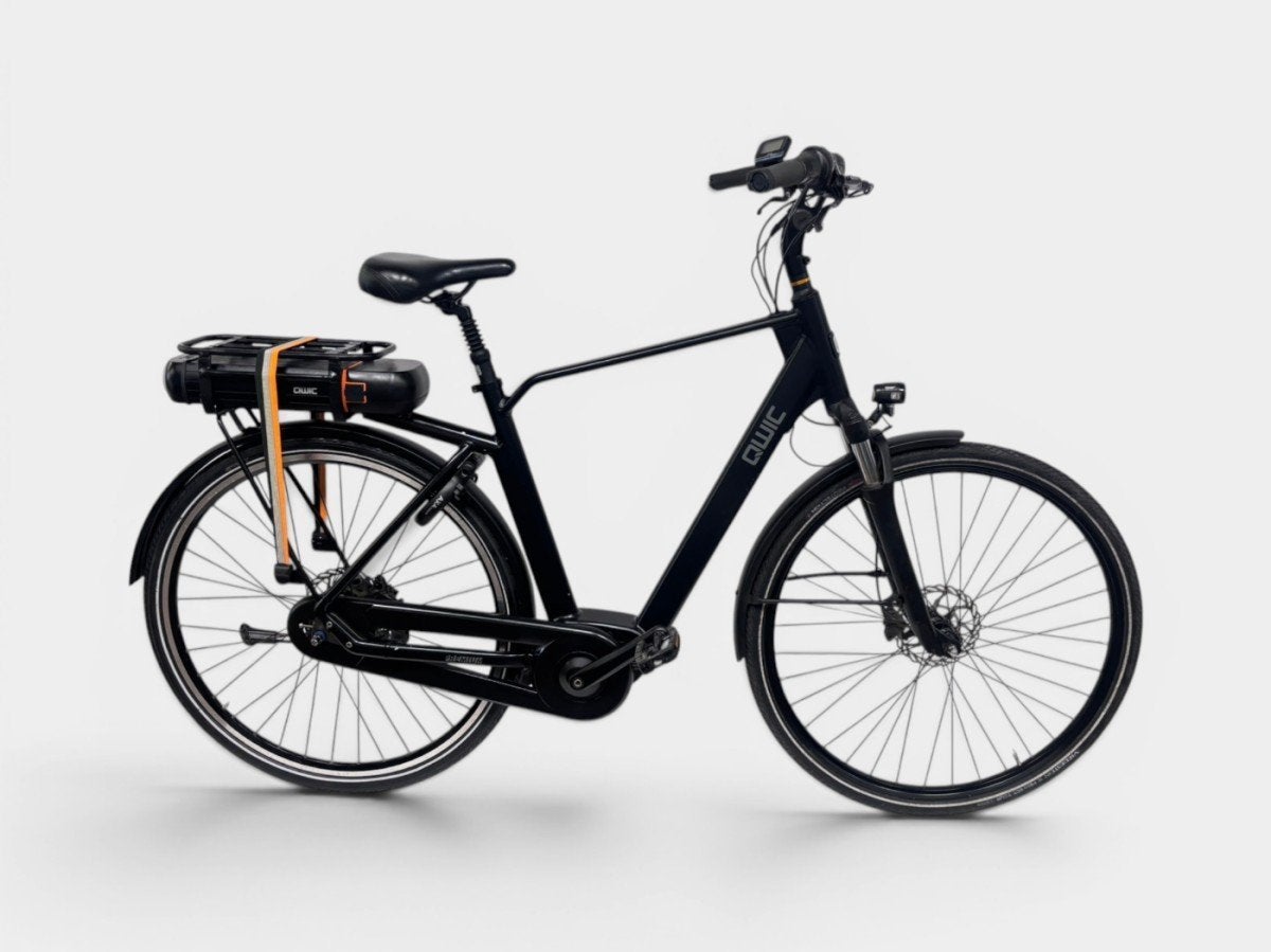QWIC Premium MN7D (625Wh) Heren Matte Black L 54cm, Ophalen, Qwic, Gebruikt, -