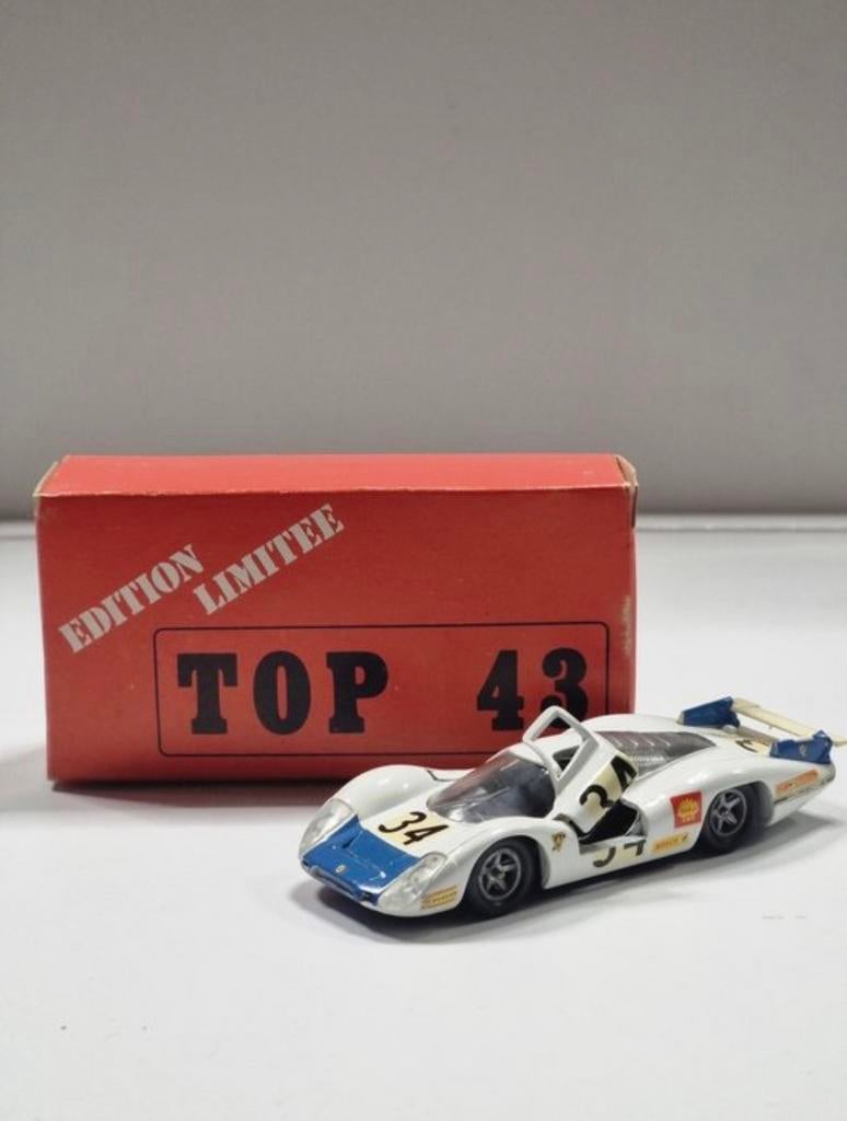 Solido Porsche 908 - Zeldzaam met doosje, Hobby en Vrije tijd, Modelauto's | 1:43, Ophalen of Verzenden, Zo goed als nieuw, Auto