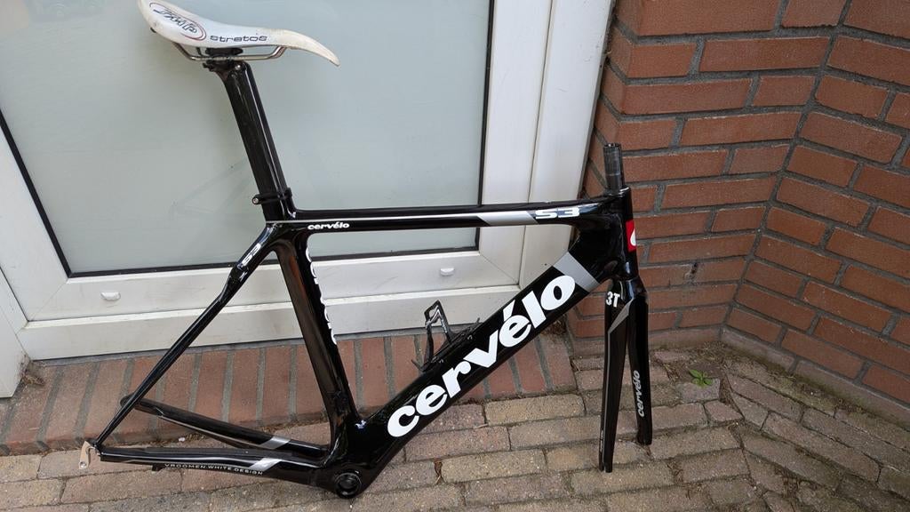 Cervélo S3 Frame Set maat 51, Fietsen en Brommers, Fietsonderdelen, Frame, Carbon, Ophalen of Verzenden