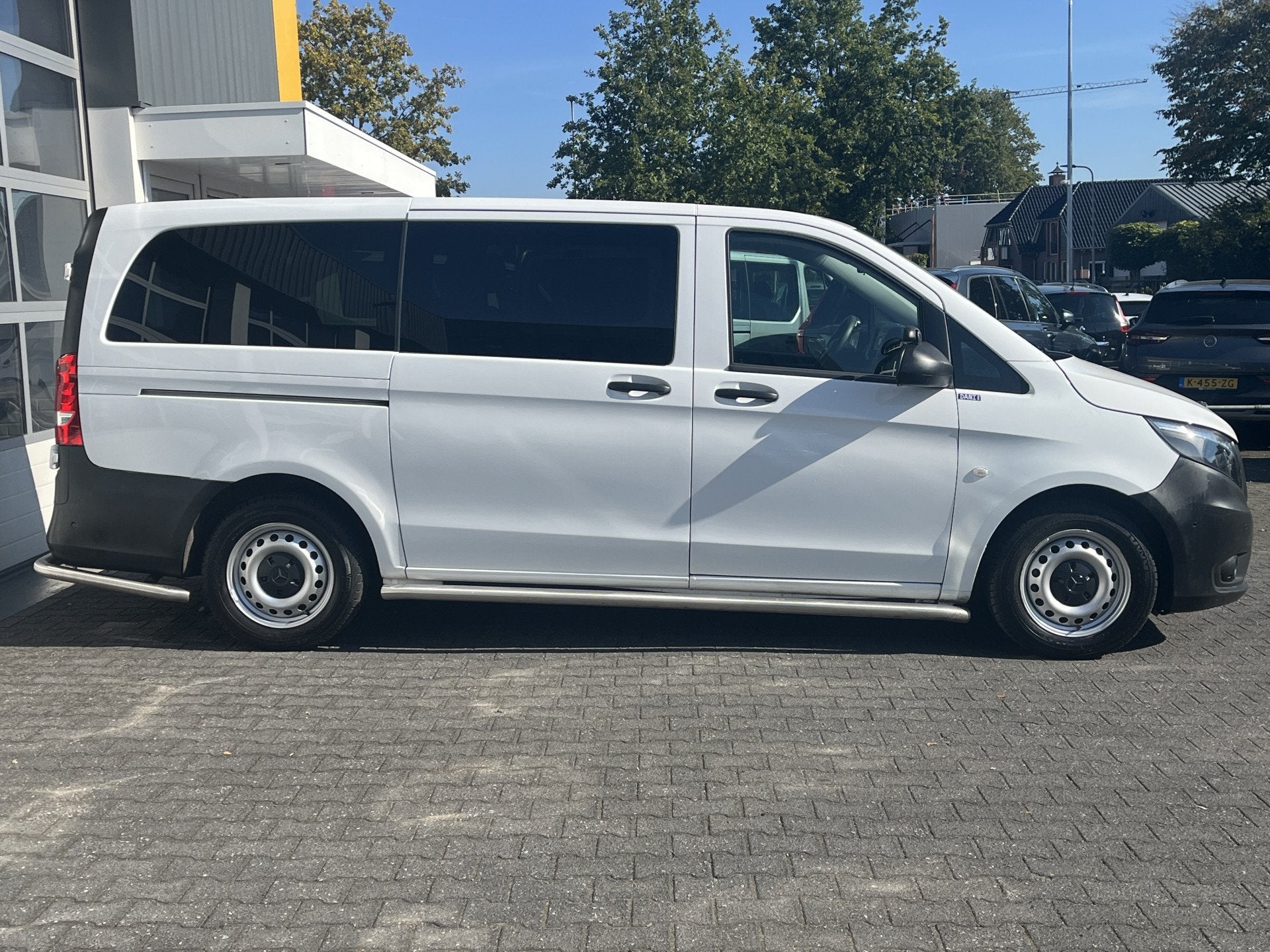 Mercedes-Benz Vito Tourer 116 CDI Pro Lang 8-persoons Airco, Auto's, Mercedes-Benz, Automaat, Gebruikt, 2000 kg, Start-stop-systeem