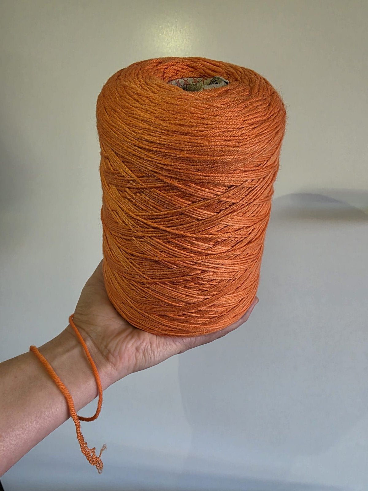 100% Merino wol garen – oranje – grote streng/bobijn, Ophalen