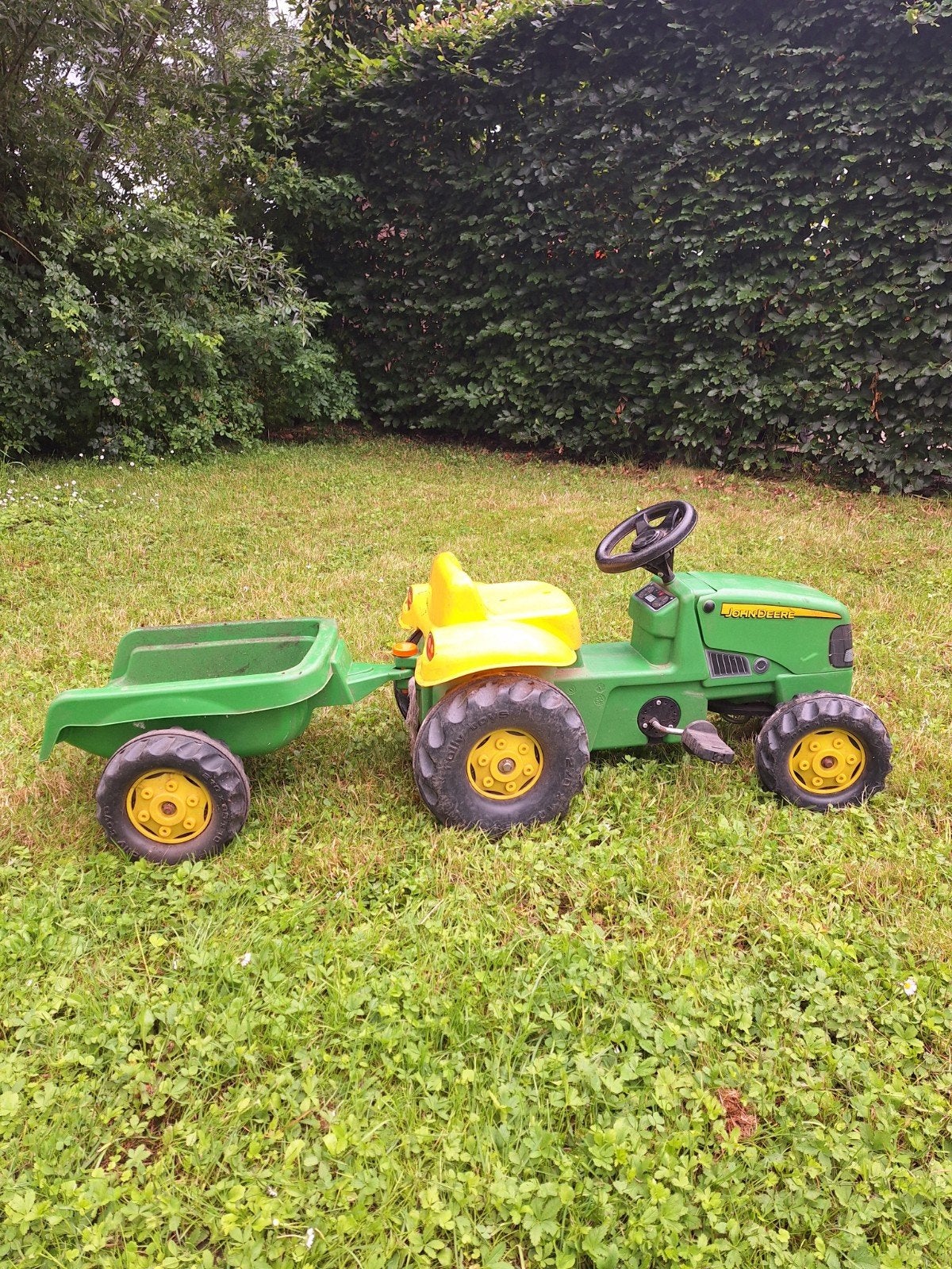 Speelgoed trekker met kar. John Deere., Ophalen of Verzenden