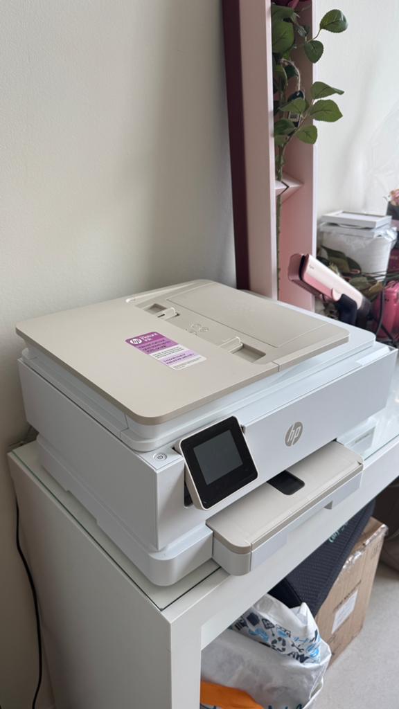 HP ENVY foto inspire 7920e all in one PRINTER - beige, Ophalen, Zo goed als nieuw, Scannen, All-in-one